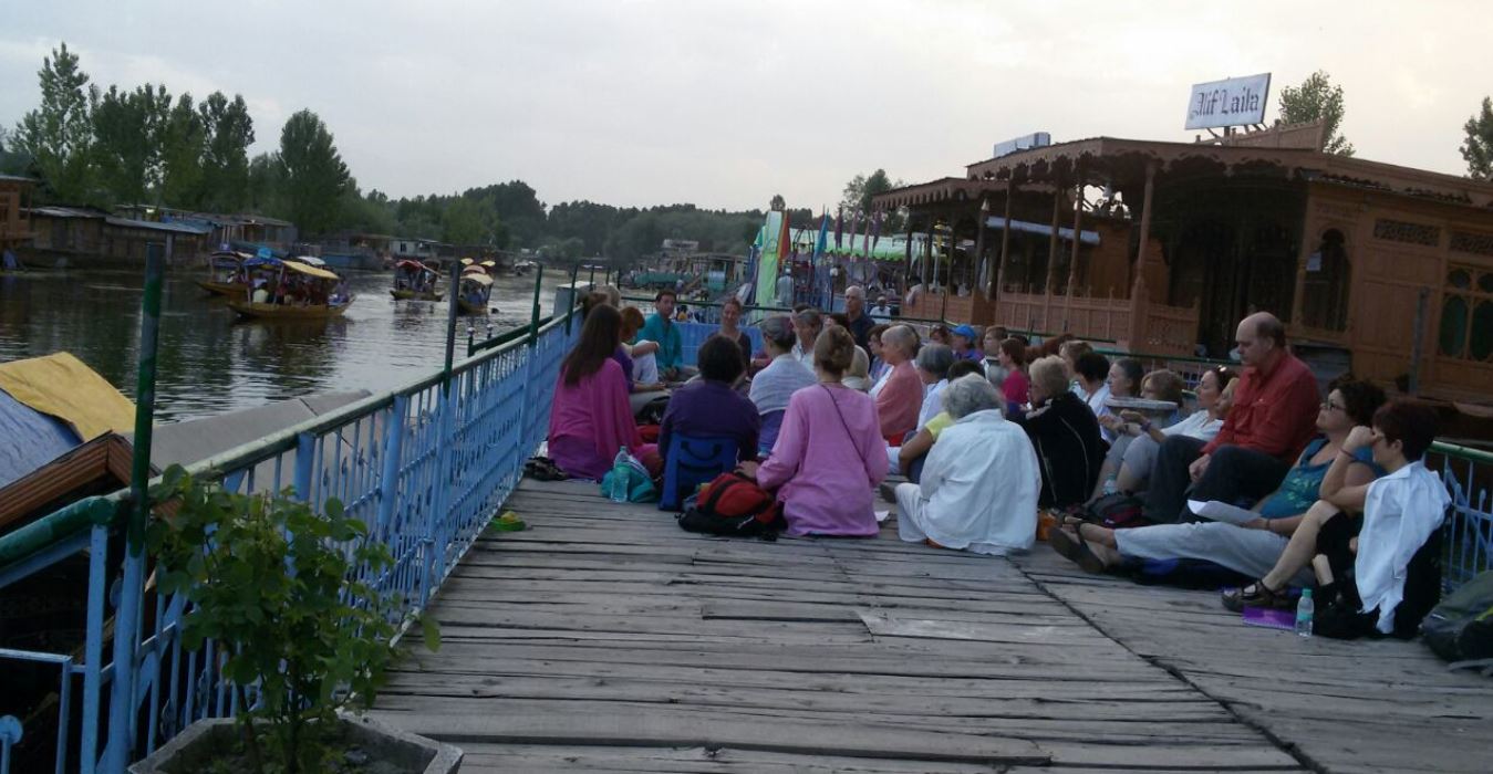 Yoga Practice On Houseboat Br